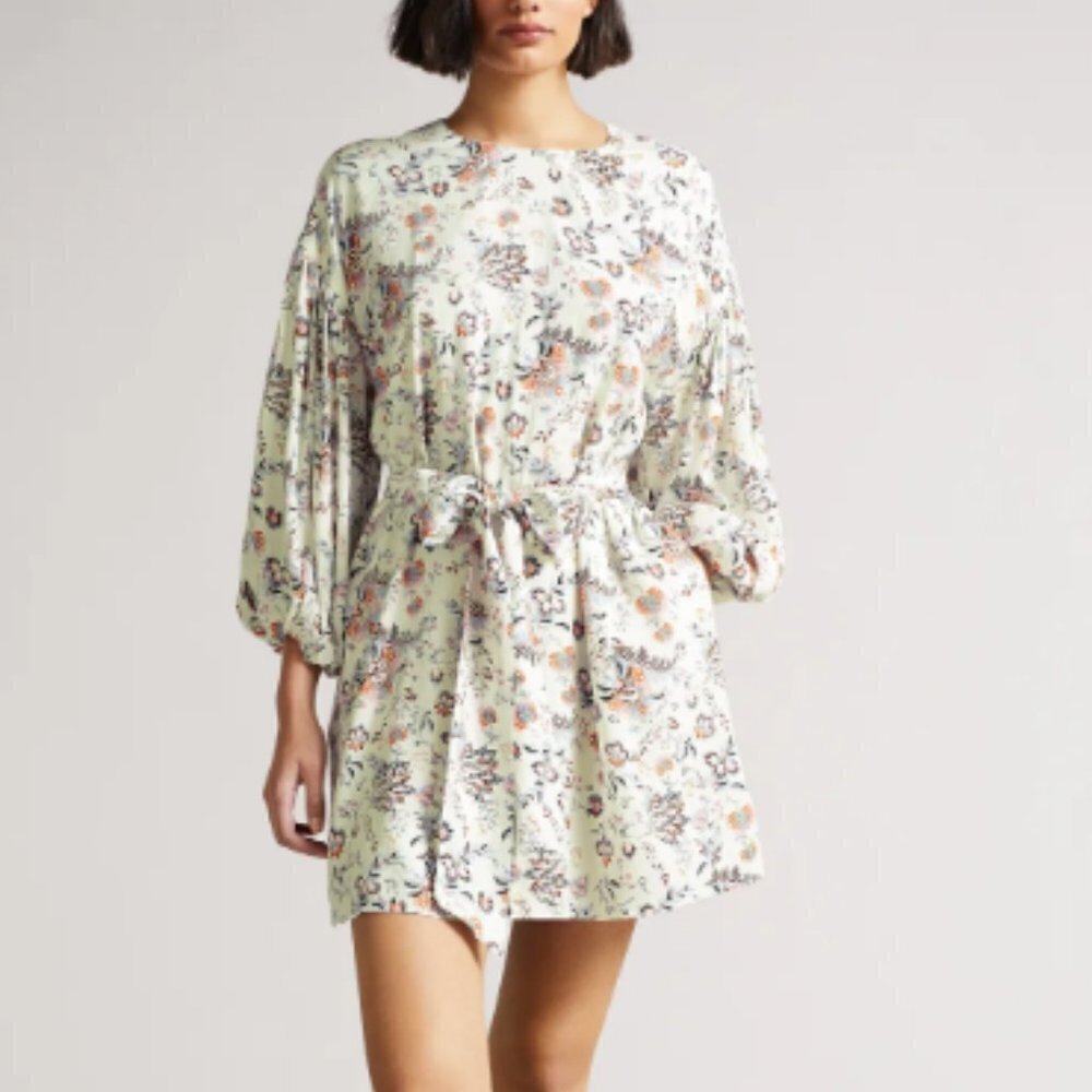 Ted Baker London Gilliie Mini High Neck Dress 13580